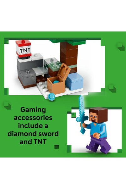 LEGO Minecraft Steve's Taiga Adventure