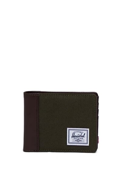 herschel Πράσινο-καφέ πορτοφόλι