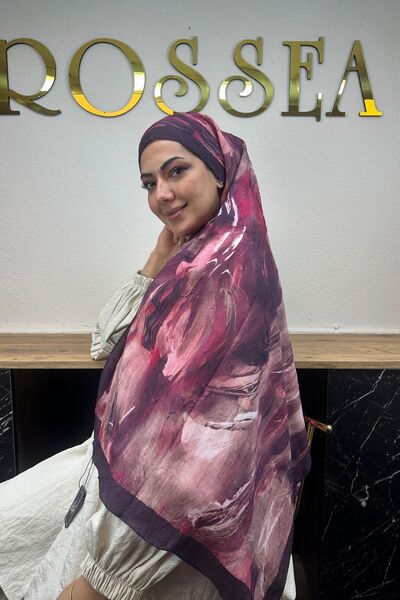rosseascarf Desenli Bambu Şal 033