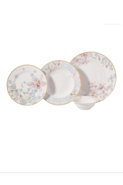 KORKMAZ A8877 24 Parça Vanessa Collection Yemek Takımı