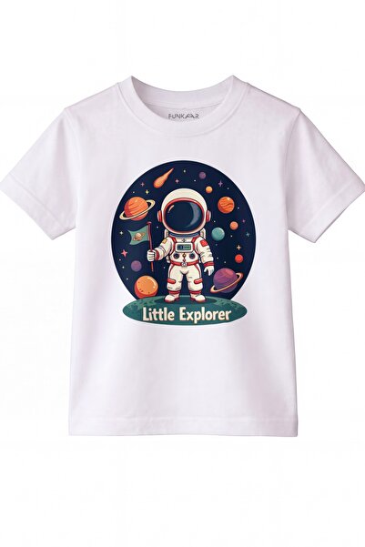 Funkaar Little Explorer Astronaut Print T-shirt