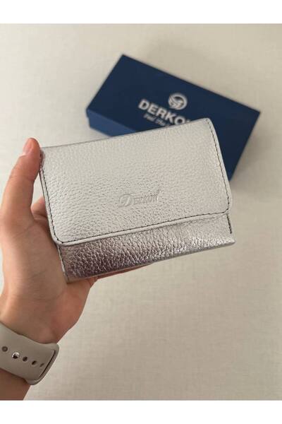 DERKON Πορτοφόλι από γνήσιο δέρμα με μίνι θήκη νομισμάτων
