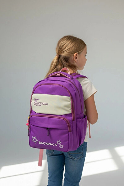 zuzumax backpack Çok Bölmeli Okul & Günlük Sırt Çantası