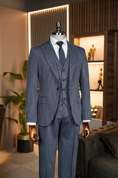 terzi ayhan Tailor Ayhan Vest Suit – Slimfit, Please Choose 1 Size Larger.