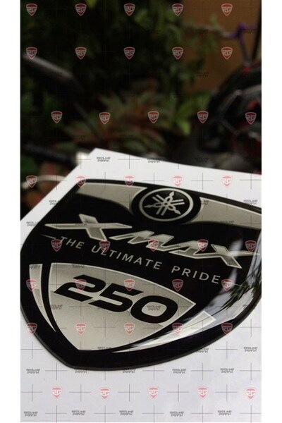 Redline Grafik Redlinegrafik Xmax 250 Uyumlu 3D 1 Adet Sticker