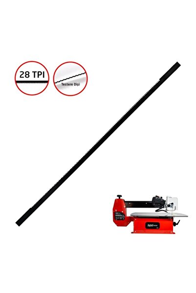 Rox 0368 Dekupaj Kıl Testere Ucu 133 mm Z:28 (10'lu Paket)