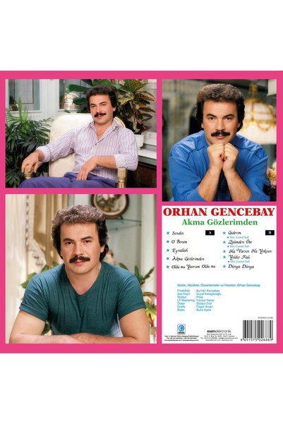 Genel Markalar Orhan Gencebay - Akma Gözlerimden (Plak)