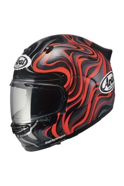 ARAI Quantic Swirl Red Kapalı Kask