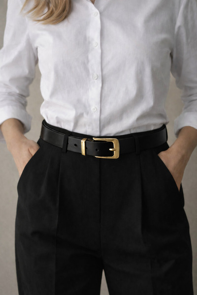 Mia Collection Cureaua cu cataramă tip pod pentru pantaloni de damă, curea pe...