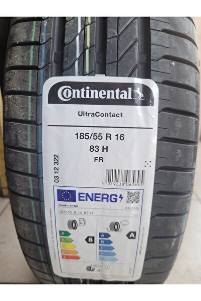 Continental 185/55R16 Ultra Contact 83H Set olarak (4 ADET) Yazlık A serisi 7...