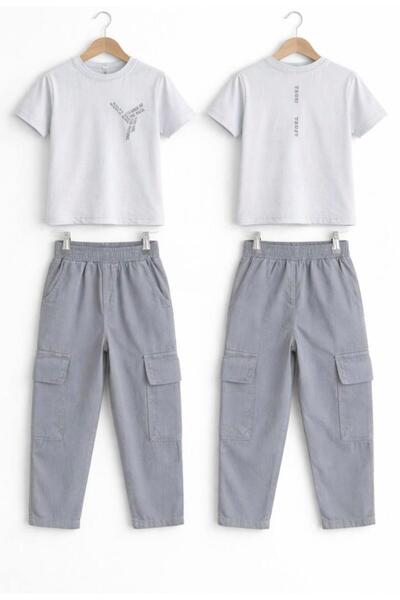 Emilakids Men's Seasonal T-Shirt Pants Suit