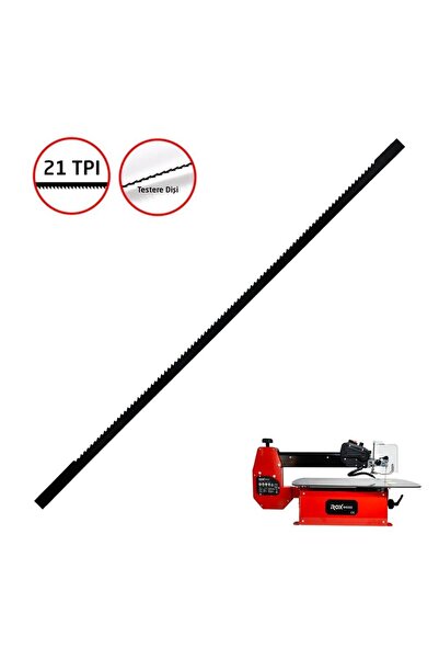 Rox 0366 Dekupaj Kıl Testere Ucu 133 mm Z:21 (10'lu Paket)
