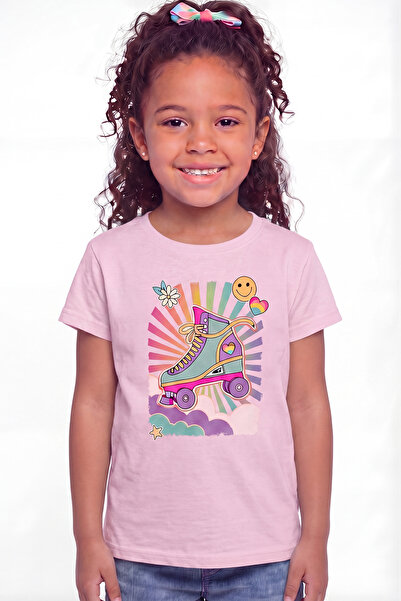 par lingerie pl Printed Short Sleeve T-Shirt for Girls B18