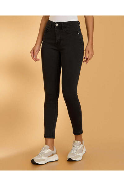 REDTAG Women Black Skinny Jeans