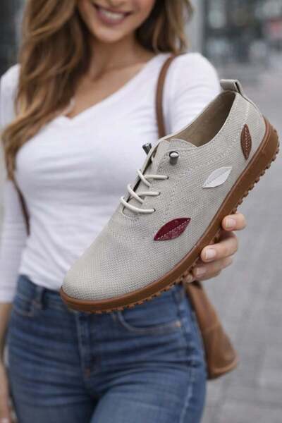 Aymood Lace-Up Women's Casual Shoes - Comfortable and Stylish Design, Comfort...