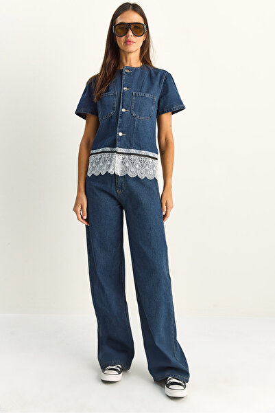 Bianco Lucci Σετ δύο τεμαχίων - Ναυτικό μπλε - Regular