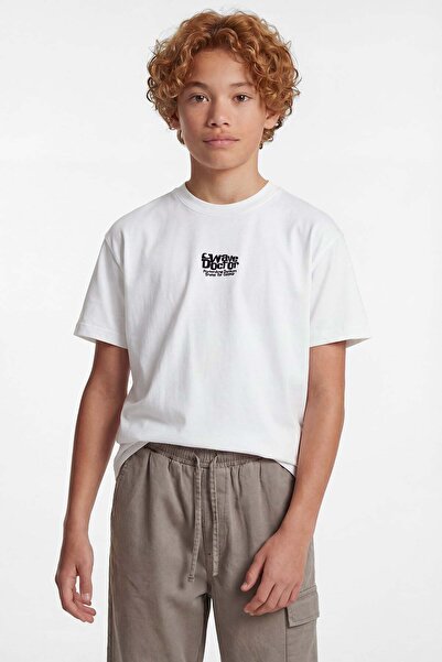 PAULMARK Μπλουζάκι για αγόρια oversized με τύπωμα