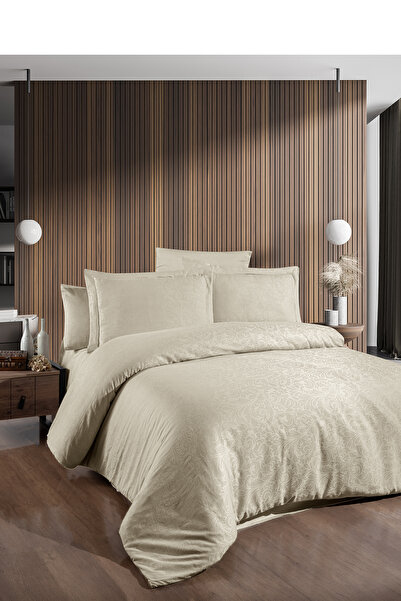 First Choice Διπλή παπλωματοθήκη - Μπεζ - Απλό