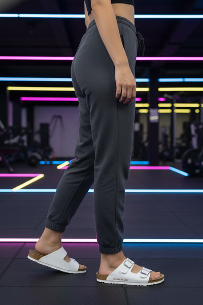 lumberjack MN-5906 Λευκές Γυναικείες Άνετες Καθημερινές Παντόφλες