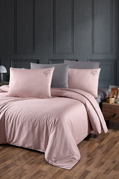 First Choice Διαχρονικό σετ διπλού παπλωματοθήκης από 100% βαμβάκι 200 TC (80...