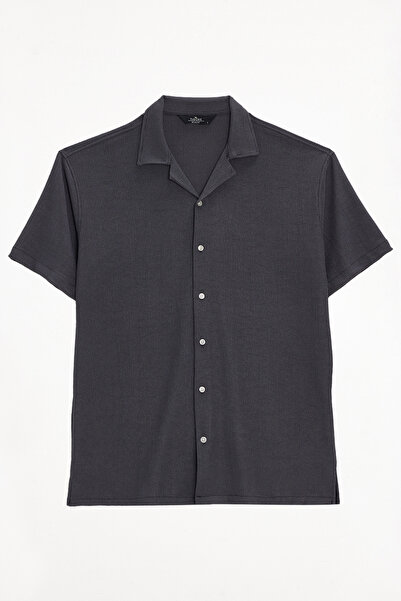 Tudors Ανδρικό πουκάμισο Relax Fit με άνετη εφαρμογή, κοντό μανίκι, γιακά Apa...