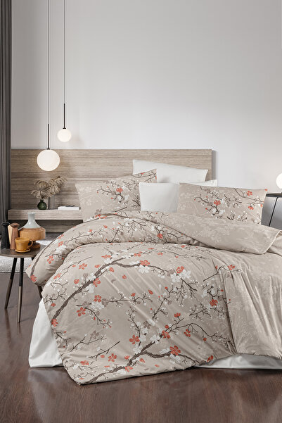 First Choice Σετ μονόπλευρης παπλωματοθήκης Luhan 100% βαμβάκι 150 TC (60 νήμ...