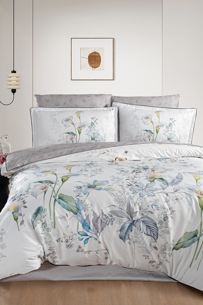 First Choice Σετ μονό παπλωματοθήκη από 100% βαμβάκι Tunar 300 TC (120 νήματα)