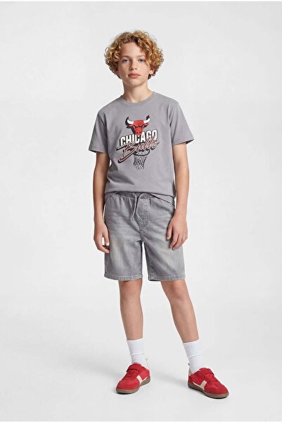 PAULMARK Σορτς - Γκρι - Κανονική μέση