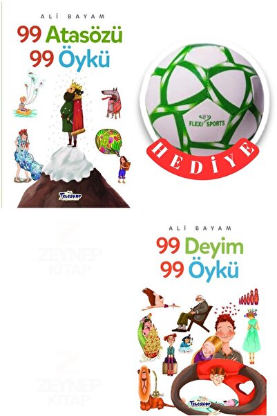 Teleskop Popüler Bilim 99 Deyim 99 Öykü-99 Atasözü 99 Öykü-2 Kitap Set-Futbol...