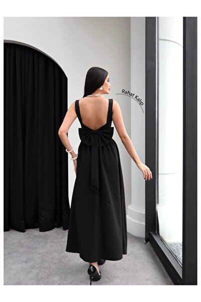 ESRAHELVACI Φόρεμα με λουράκια και λεπτομέρεια φιόγκου στην πλάτη