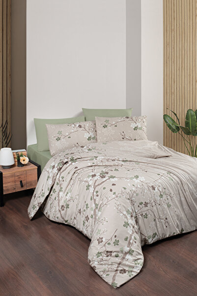 First Choice Σετ μονόπλευρης παπλωματοθήκης Luhan 100% βαμβάκι 150 TC (60 νήμ...