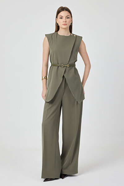 VAVİNOR Ασύμμετρο Σετ Γιλέκου - Çağla