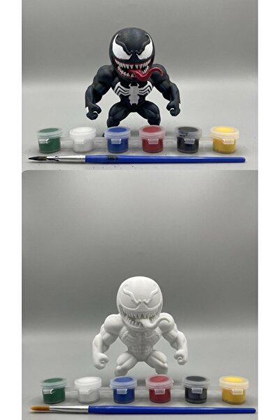 ALİS WORLD Montessori Venom Temalı Boyama Seti Kendin Yap Eğitici Öğretici Oy...