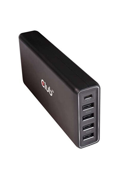 Club 3D Incarcator 1xUSB Typ C, 4xUSB Typ A, PD 111W