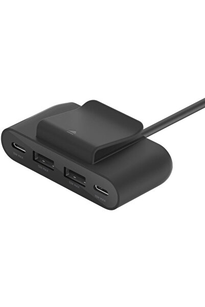 Belkin Incarcator 4 port USB Power Extend 2xUSB-C 2xA to 30W Blac