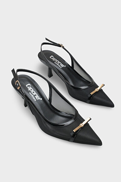 Capone Outfitters Γυναικεία παπούτσια Joya με διχτυωτό ύφασμα, μυτερή μύτη, μ...