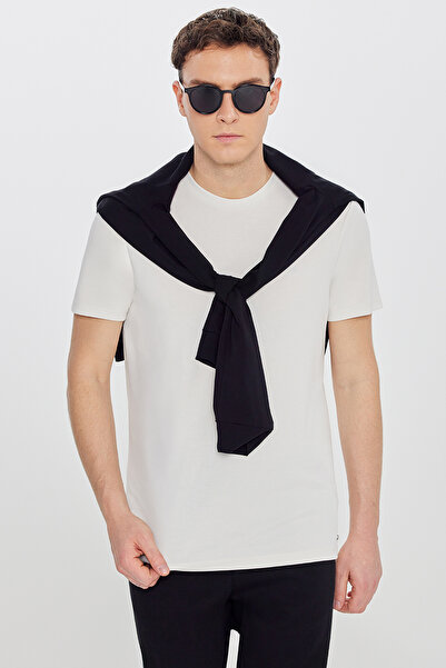 ALTINYILDIZ CLASSICS T-Shirt - Μπεζ - Στενή εφαρμογή