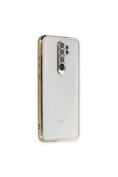 Generic Brand Xiaomi Redmi Note 8 Pro Case Silicone with Razer Lens - Gold