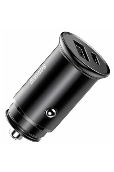 Baseus Κυκλικός φορτιστής USB QC, μαύρος