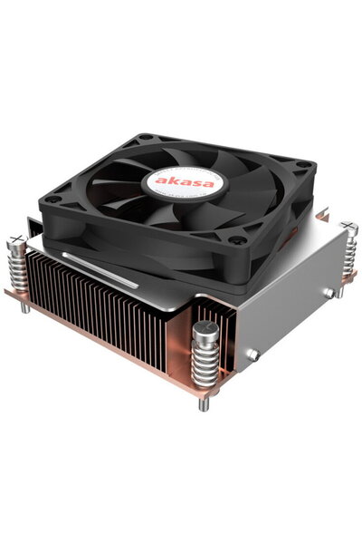 Akasa Охладител AK-CC7402BT01 2U нископрофилен - Сокет LGA 1700