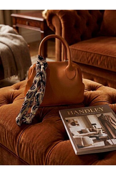 Handley Scarf Detailed Hand and Shoulder Bag