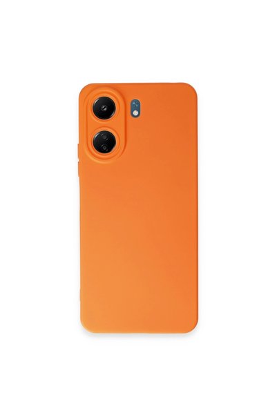 Generic Brand Xiaomi Redmi 13C Case Nano Velvet Silicone - Orange