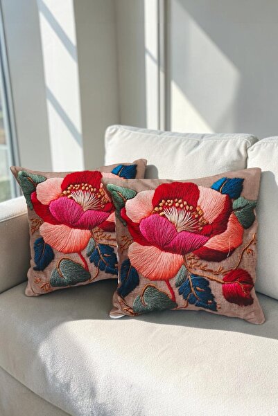 ÖZDAĞ HOME CONCEPT Throw Pillow Cover |   Double Set