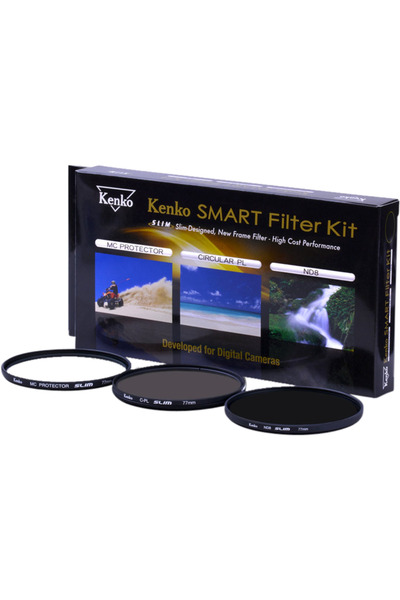 Kenko Filtru Inteligent 3-Kit Protect/CPL/ND8 37mm