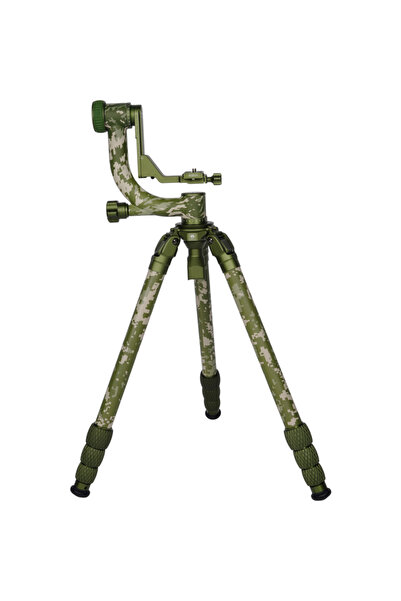 SIRUI Trepied din carbon + Kit cap gimbal CT-3204 +CH20 Camuflaj