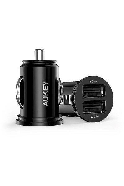 AUKEY CC-S1 Υπερταχύς 2xUSB φορτιστής αυτοκινήτου AiPower 4.8A 24W