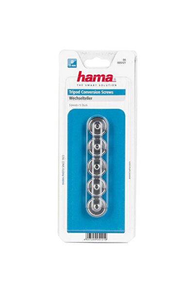 Hama Șuruburi de conversie trepied 1/4 - > 3/8 5 bucăți 5121
