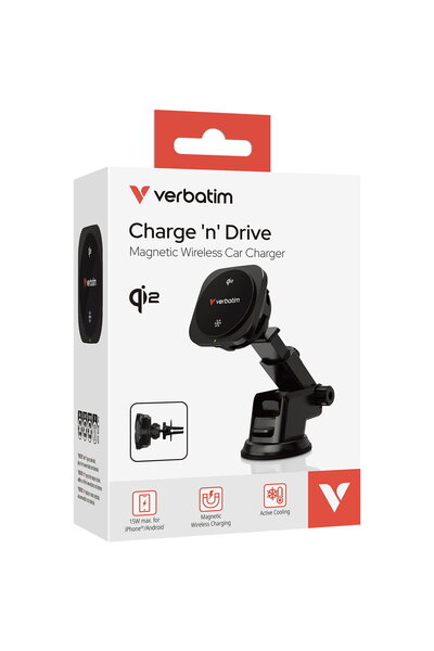 Verbatim Incarcator auto magnetic wireless CnD-02Qi2