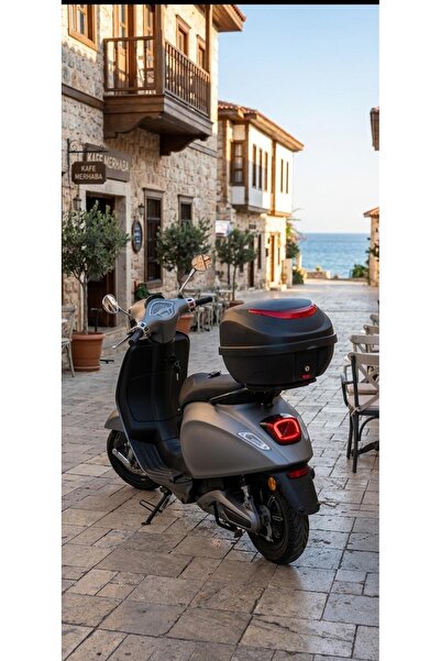 SEÇ Mondial Turismo 50 CC Scooter arka çanta 32 litre kilitlenirt