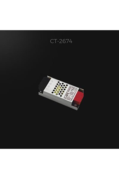 Cata 5a Süper Slim Şerit Led Trafosu 60w Ct-2674